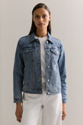 Cotton Blend Classic Denim Jacket