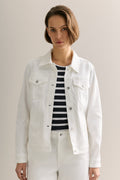 Cotton Blend Classic Denim Jacket