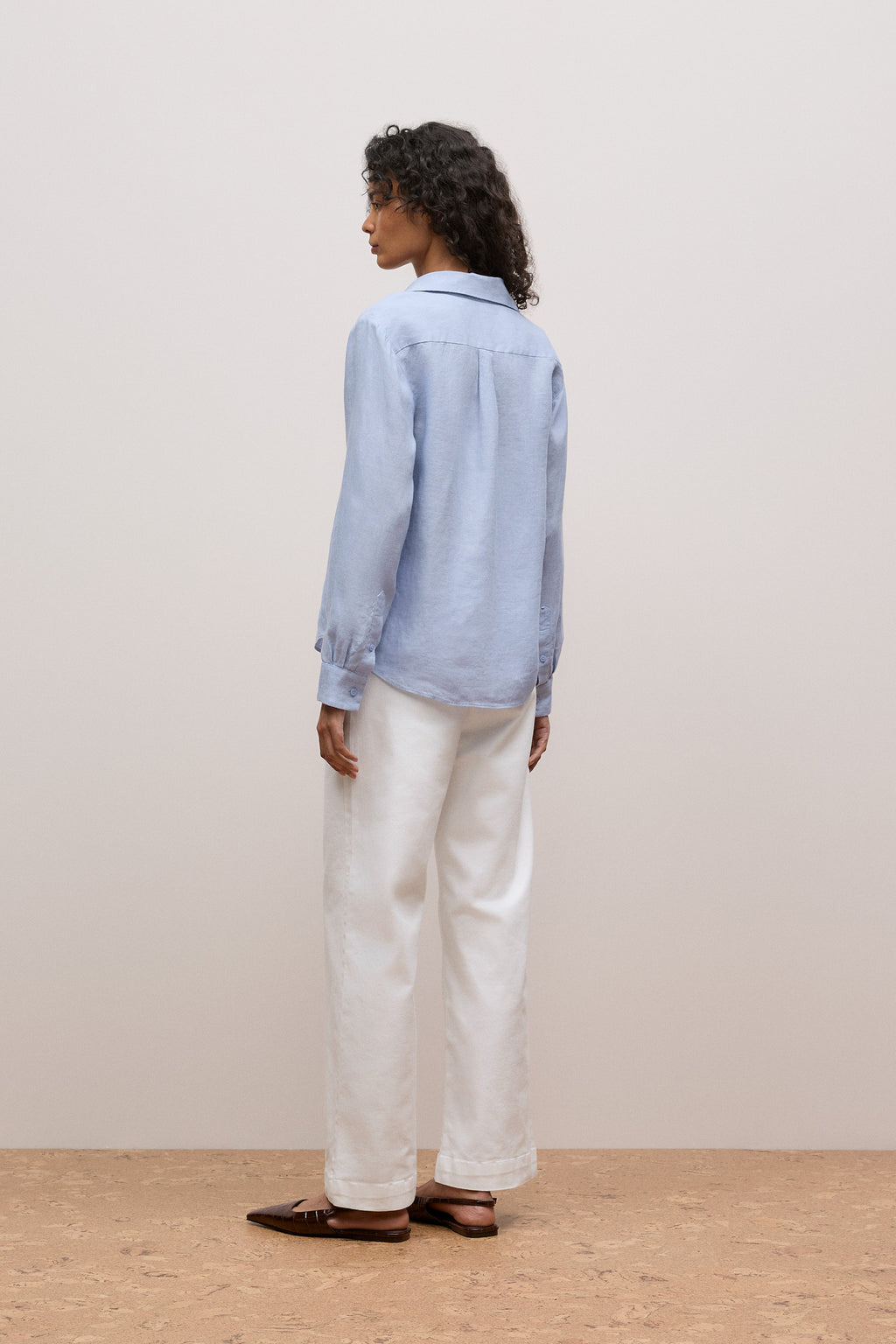 Delave Linen Long Sleeve Shirt