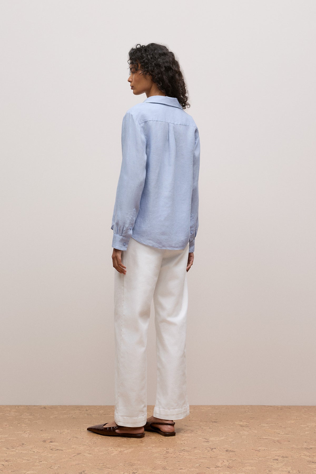 Delave Linen Long Sleeve Shirt