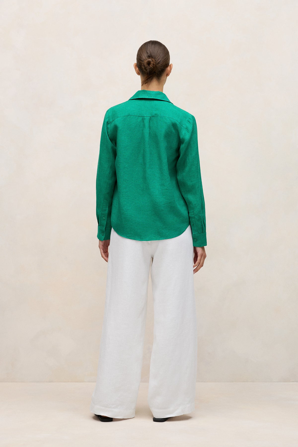 Delave Linen Long Sleeve Shirt