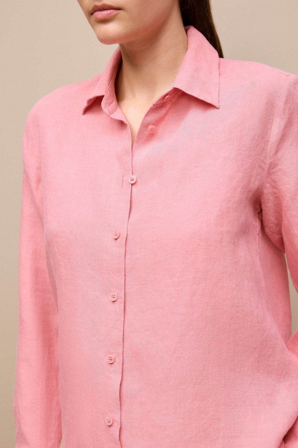 Delave Linen Long Sleeve Shirt