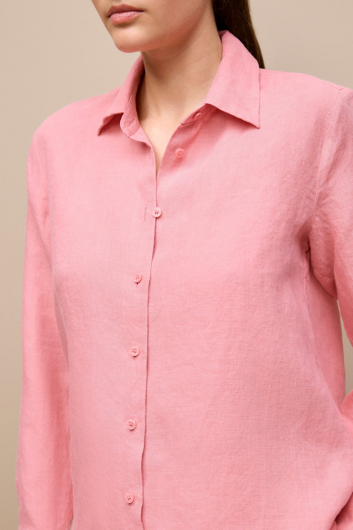 Delave Linen Long Sleeve Shirt