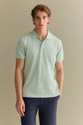 Pique Marle Monogram Polo