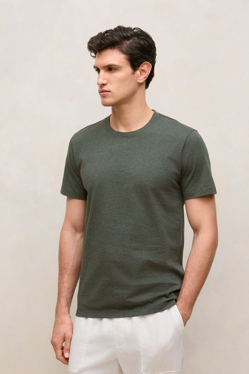 Organically Grown Cotton Marle T-Shirt
