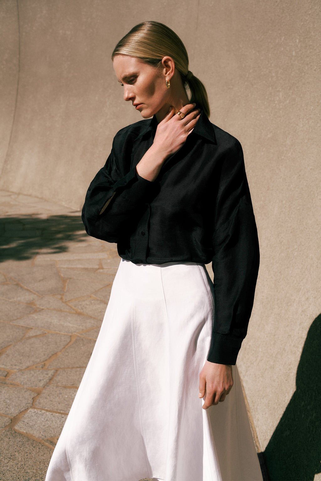 Linen Silk Resort Shirt
