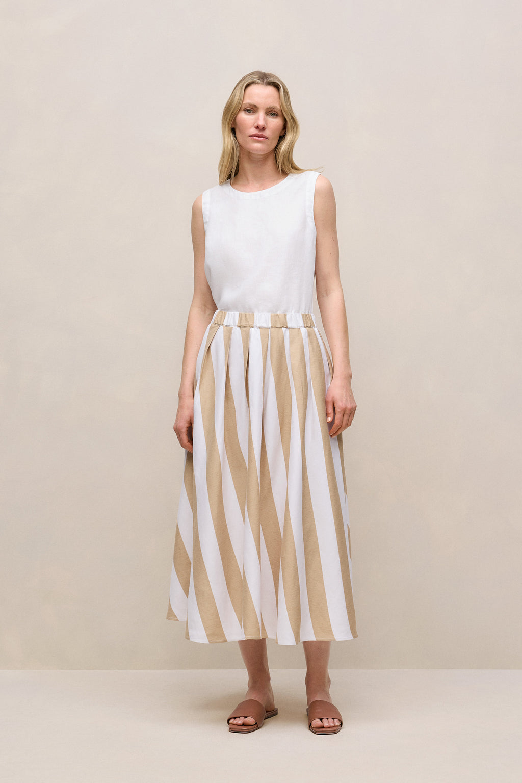 Delave Linen Shell Tank