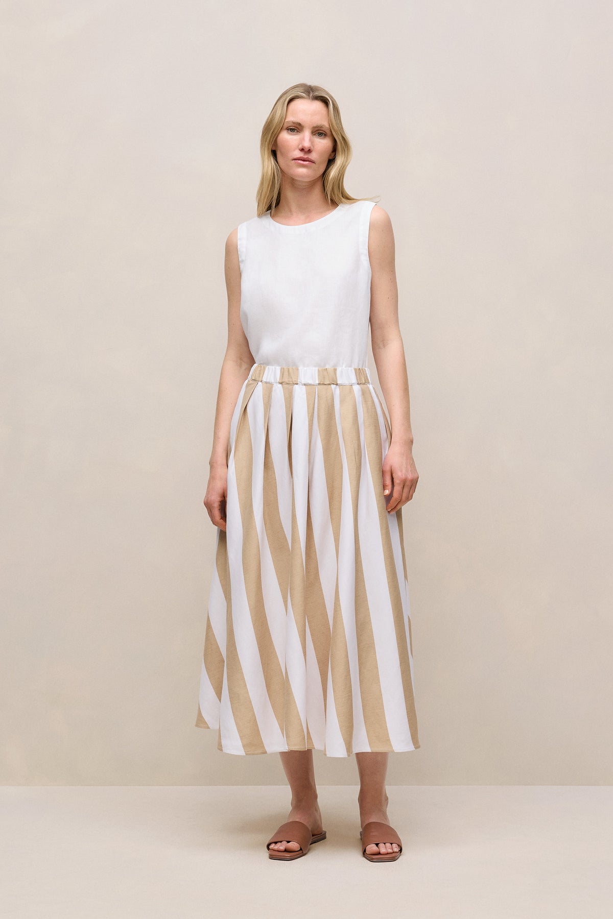Delave Linen Shell Tank