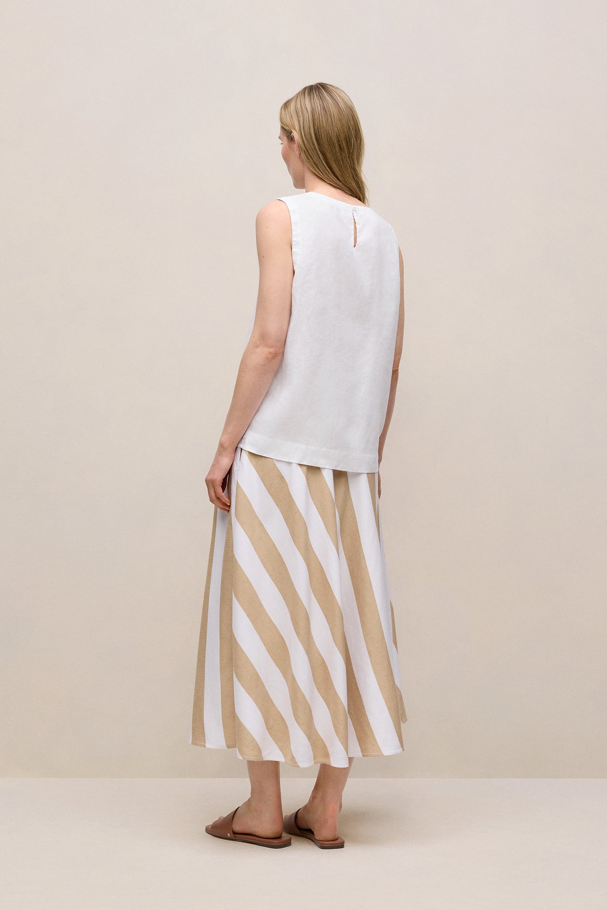 Delave Linen Shell Tank