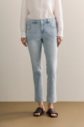 Cotton Blend Boyfriend Jean