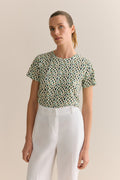 Cotton Impasto Spot T-Shirt