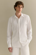 Tailored Fit Seersucker Long Sleeve Shirt