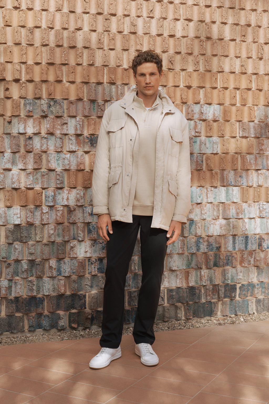 Longline Technical Field Jacket