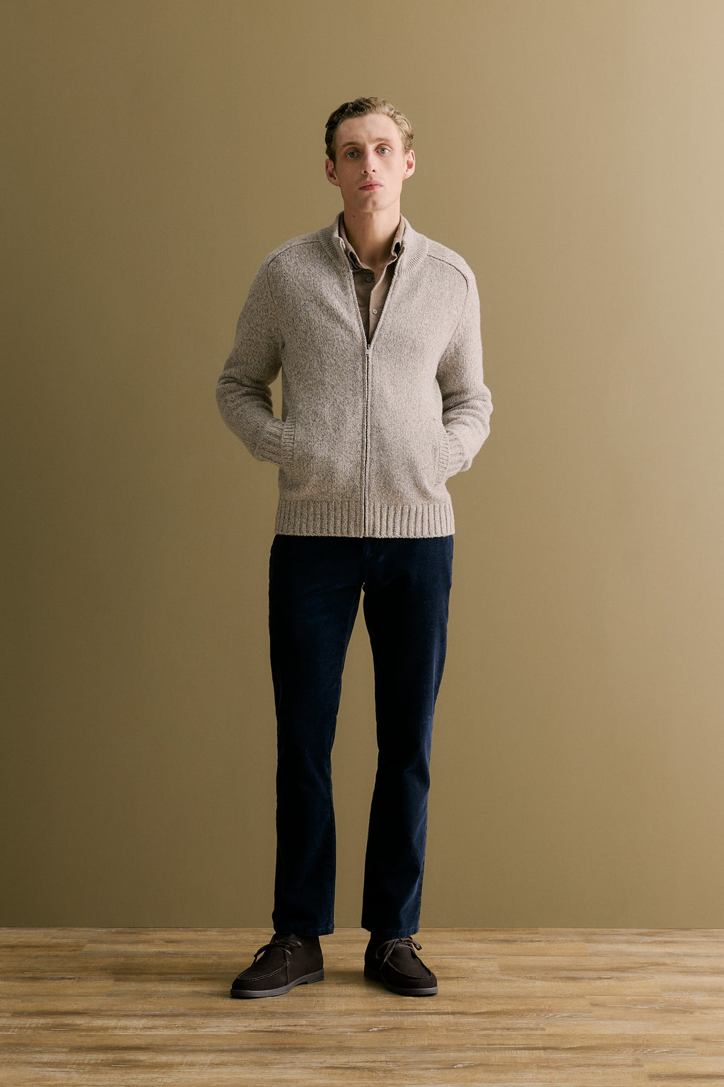 Regular Fit Featherwale Cord Shirt