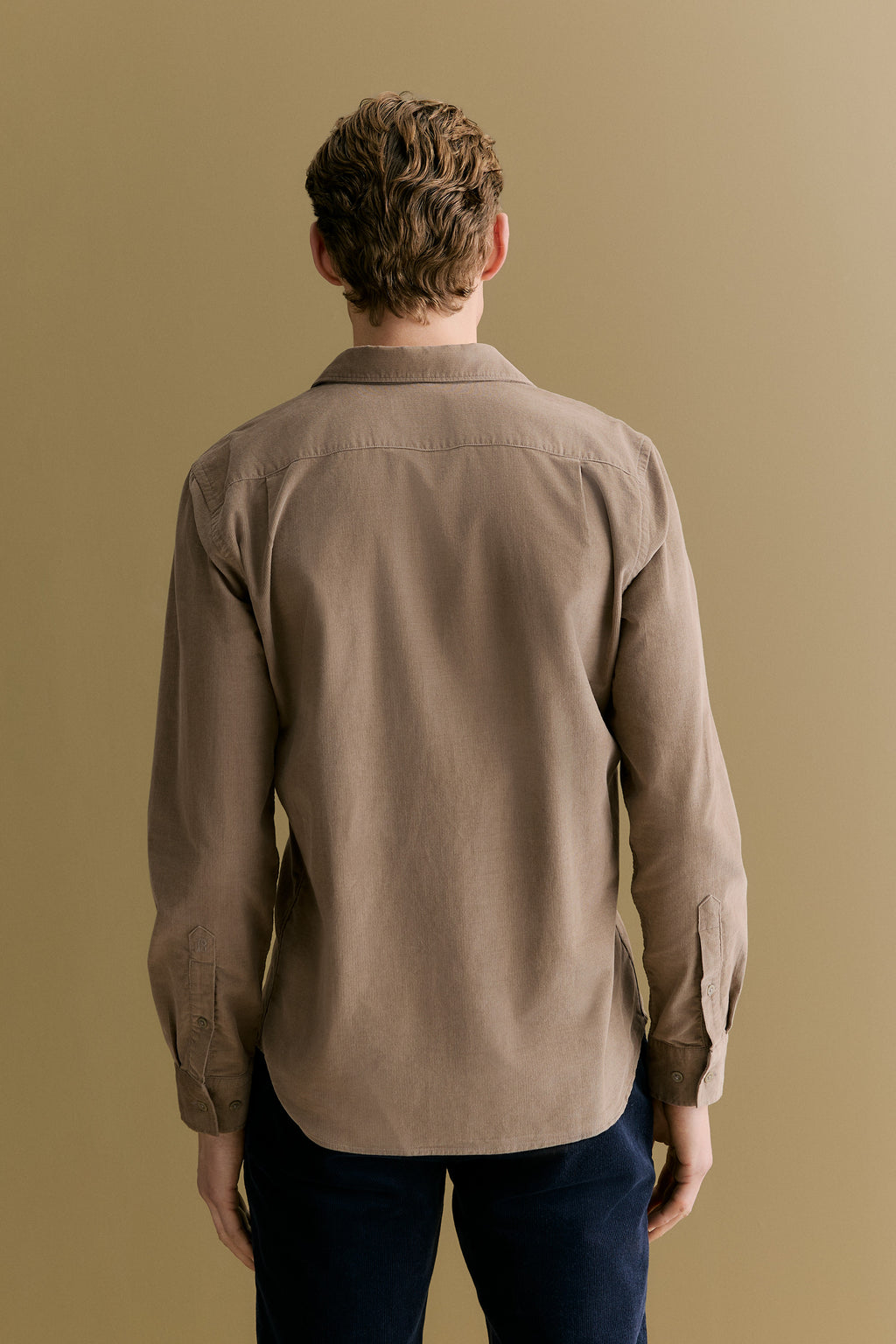 Regular Fit Featherwale Cord Shirt