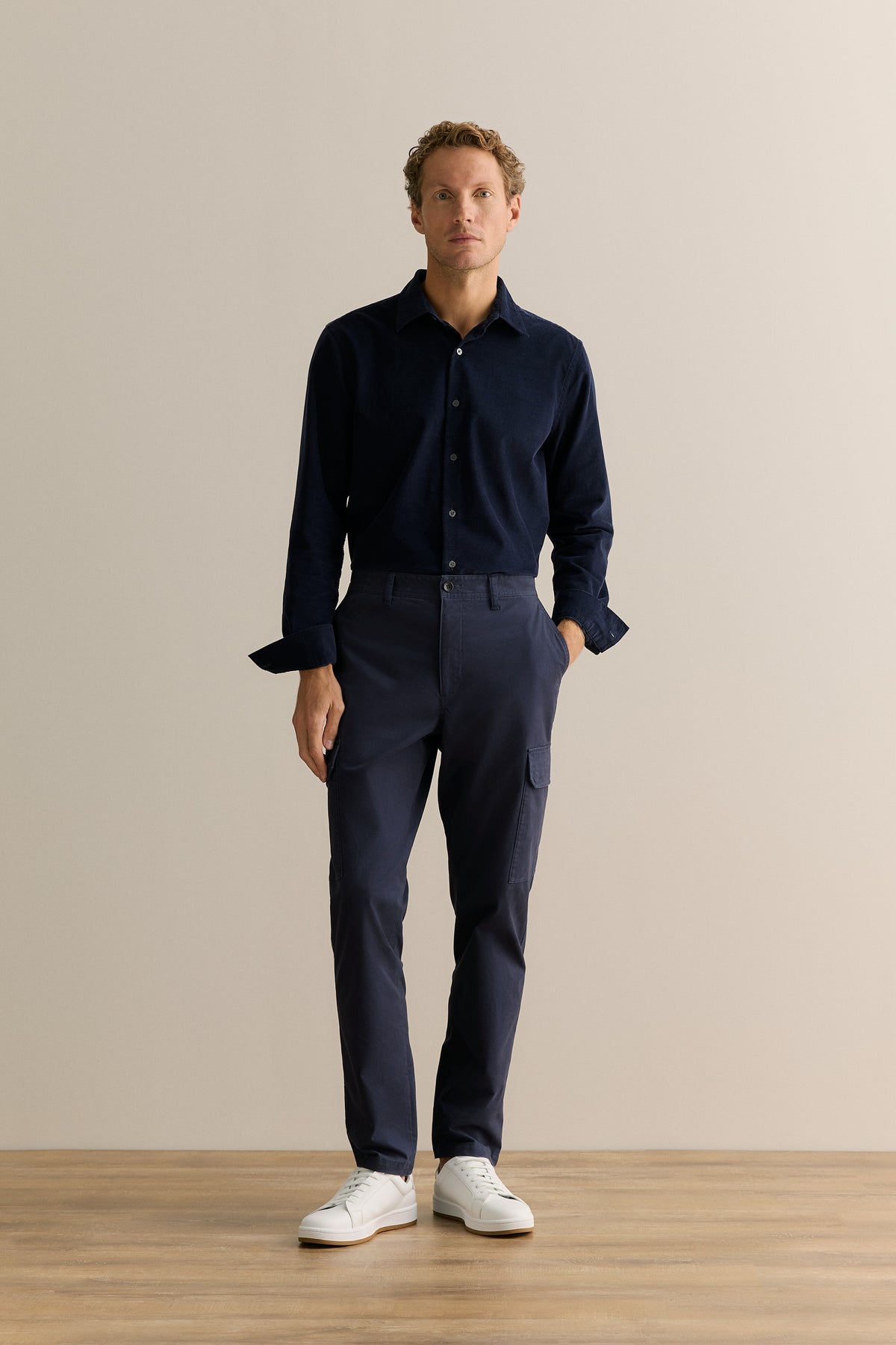 Regular Fit Featherwale Cord Shirt