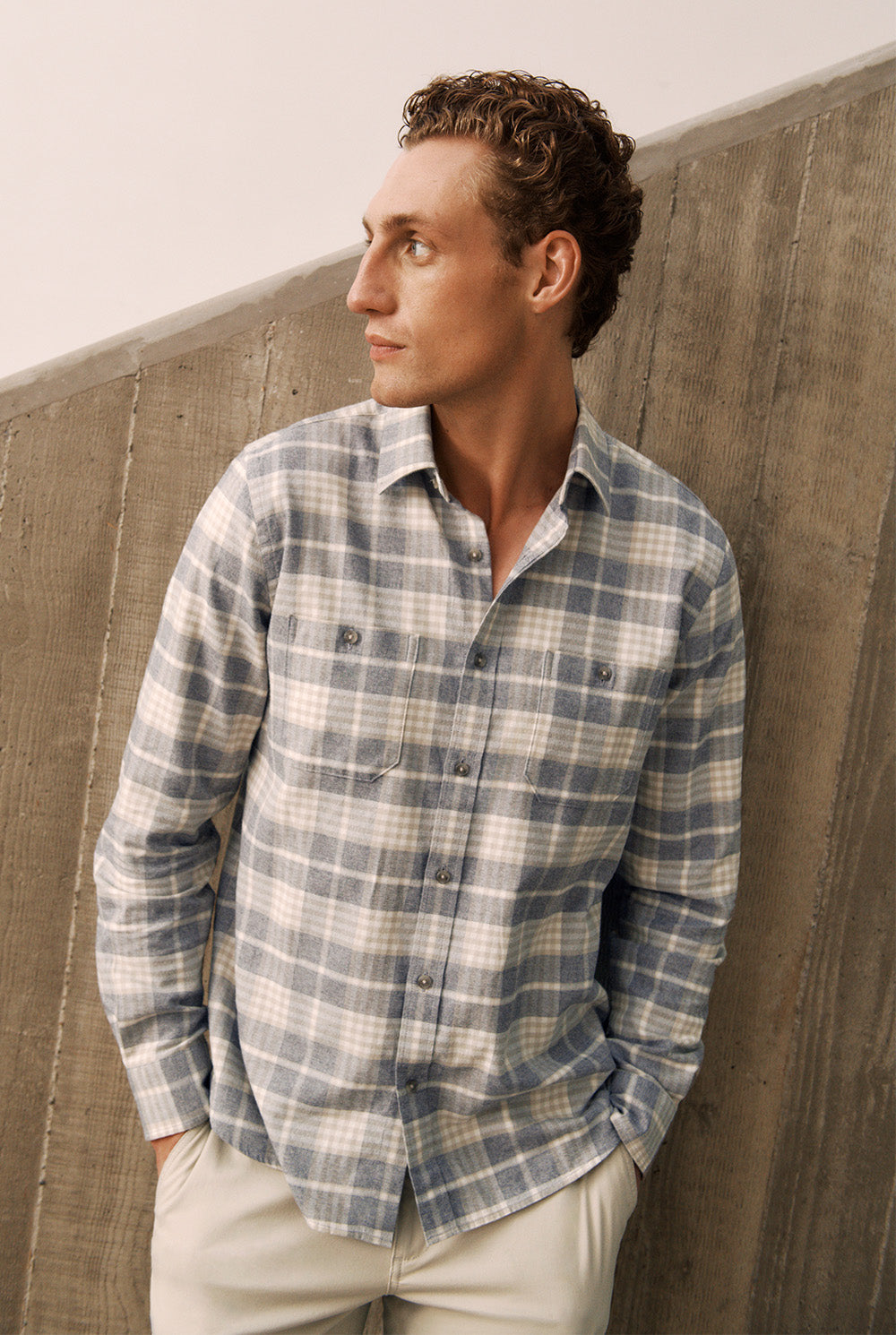 Regular Fit Jaspe Cotton Check Shirt