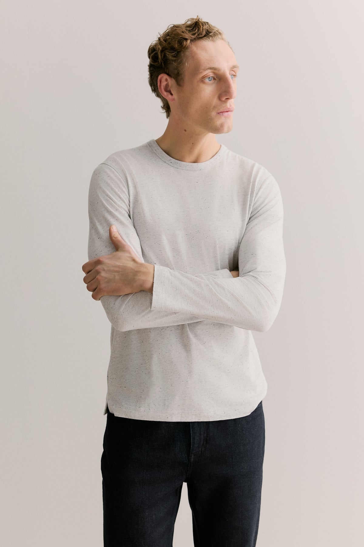 Cotton Marle Long Sleeve T-Shirt
