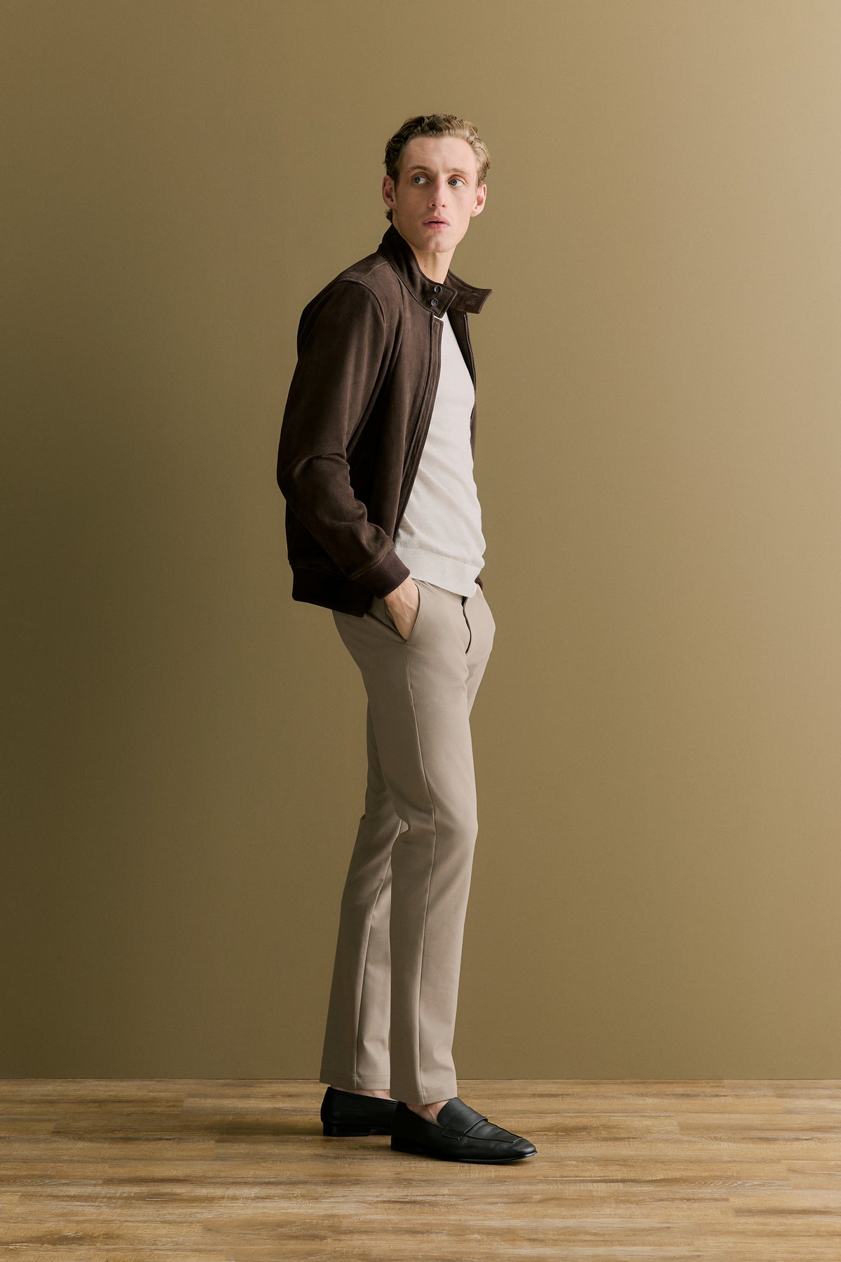 Cotton Ponte Blend Travel Pant