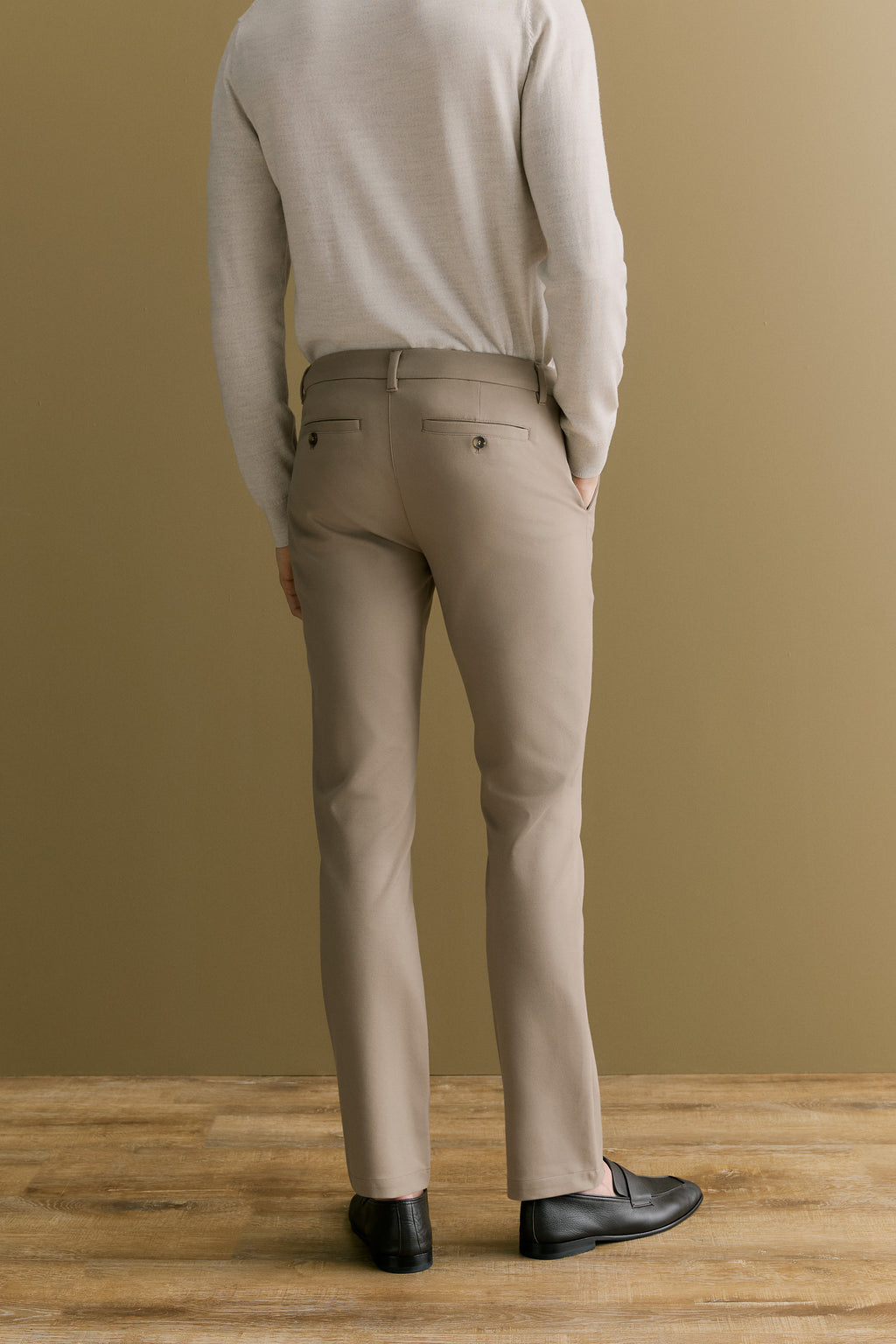Cotton Ponte Blend Travel Pant
