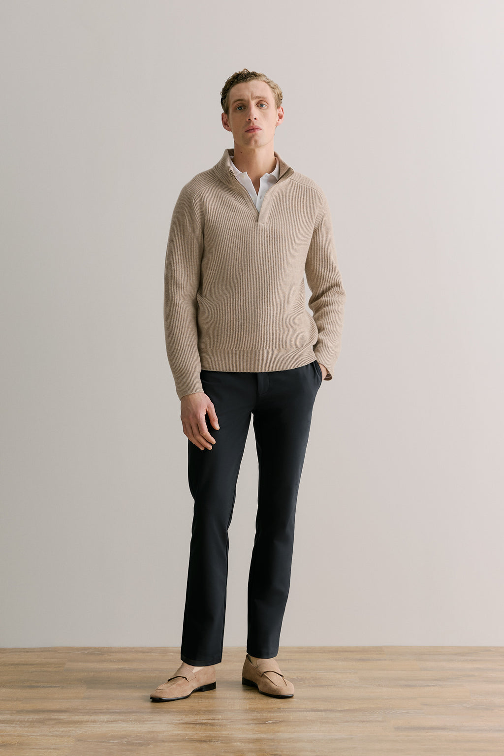 Cotton Ponte Blend Travel Pant