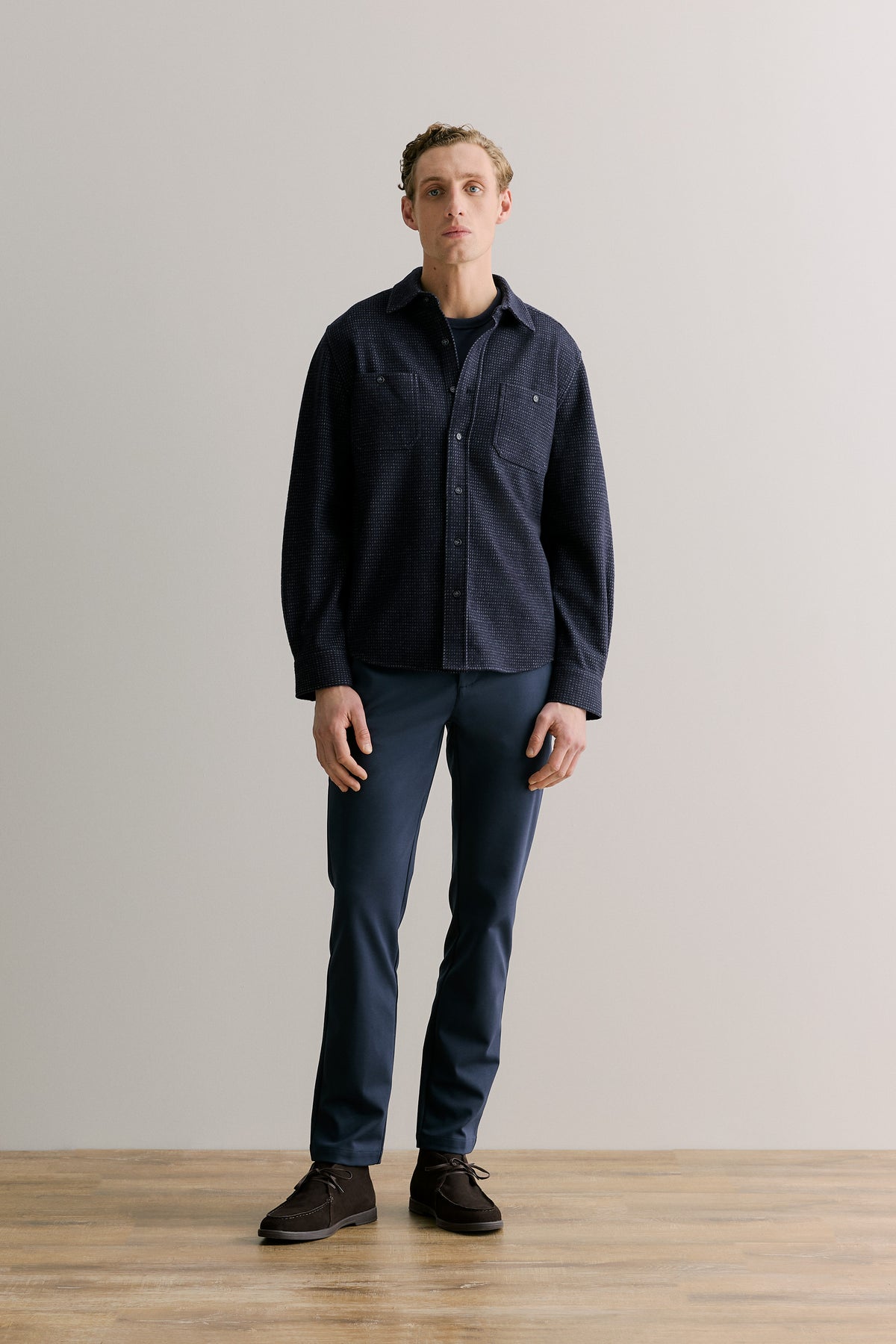 Cotton Ponte Blend Travel Pant