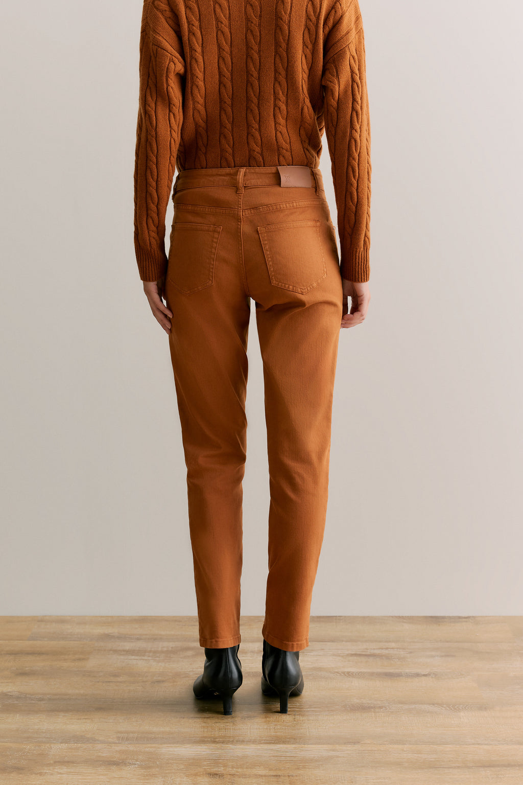 Garment Dyed Boyfriend Jean