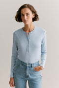 Cotton Rib Henley
