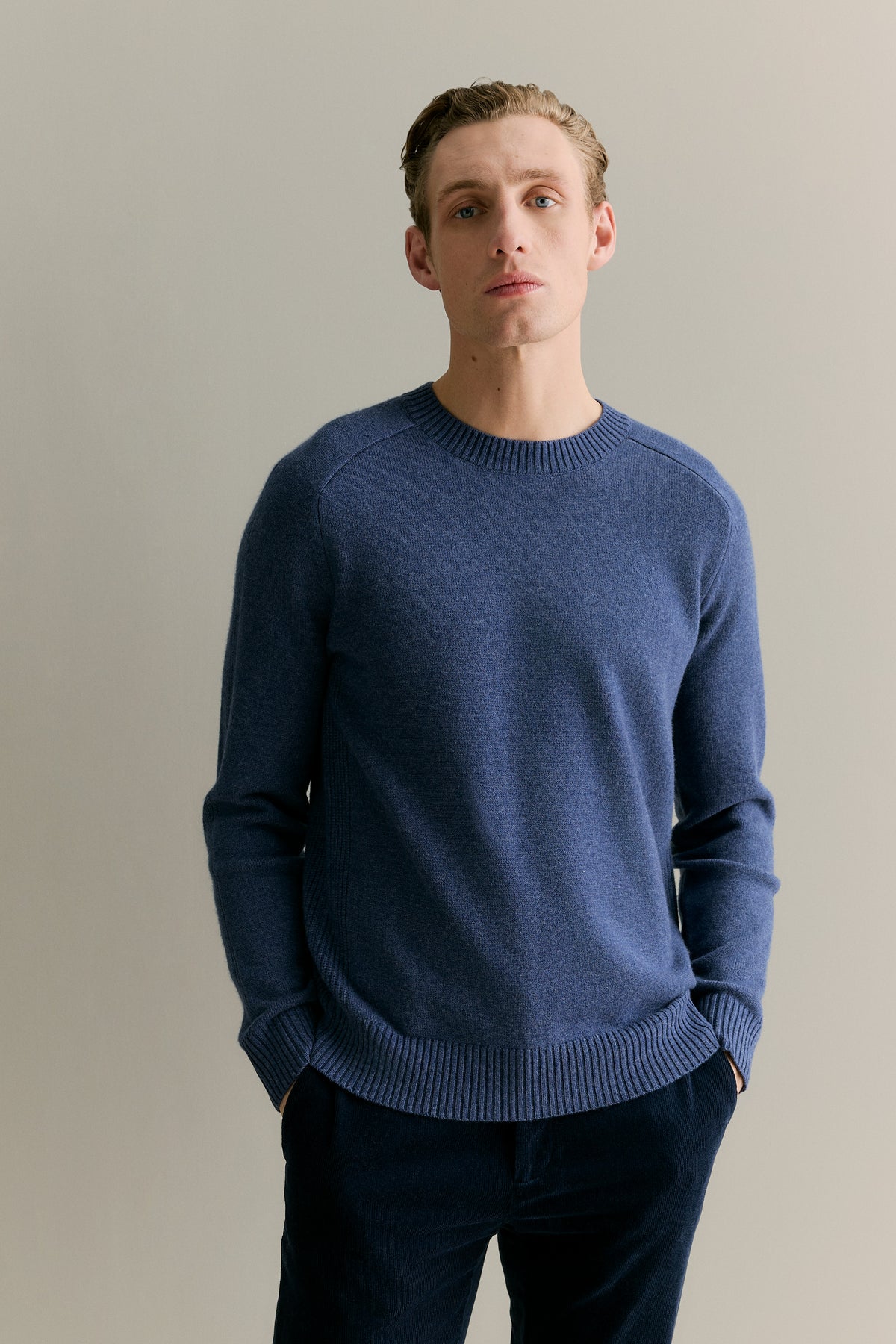 Merino Melange Crew