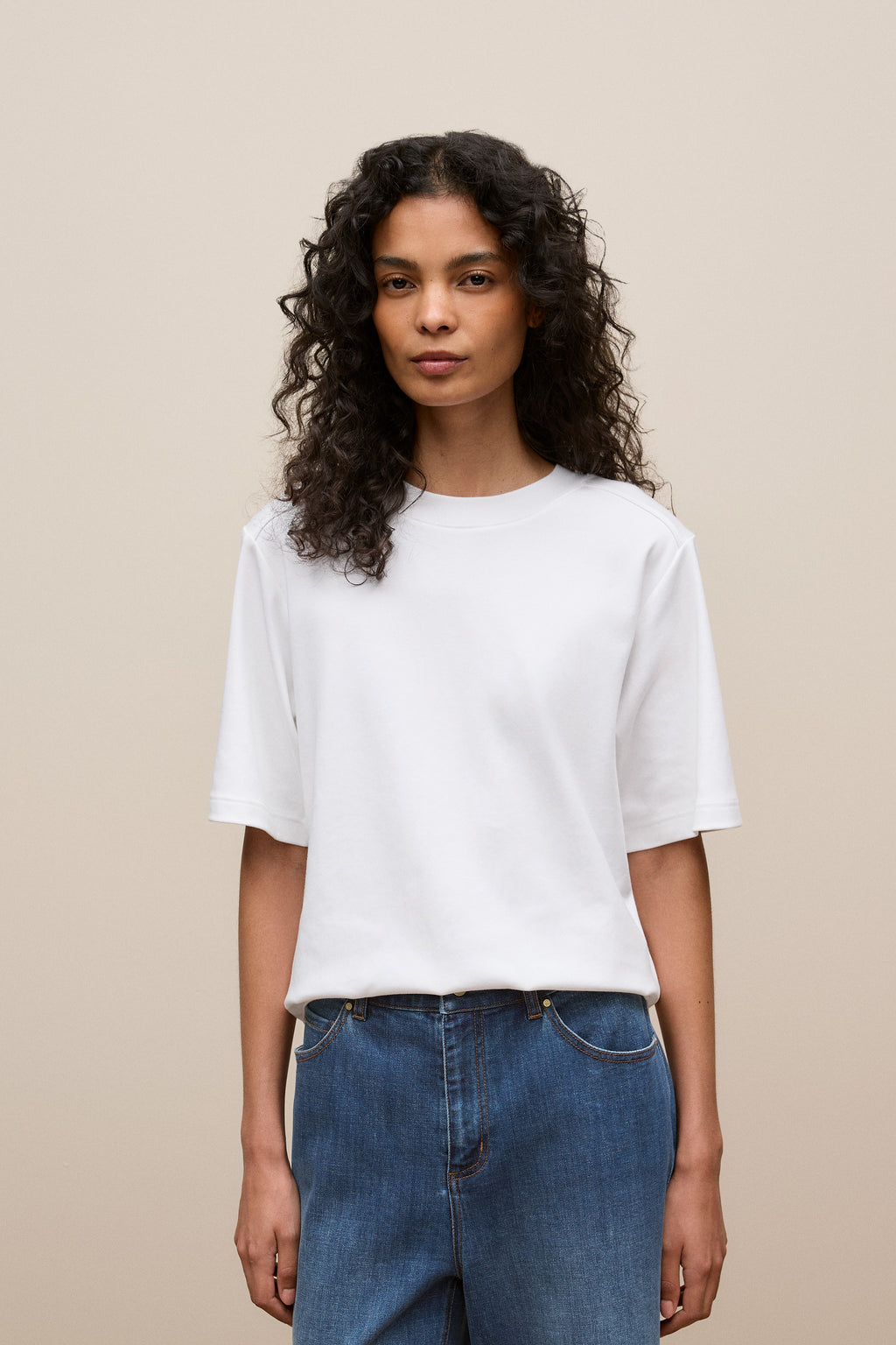 Cotton Modal Interlock T-Shirt