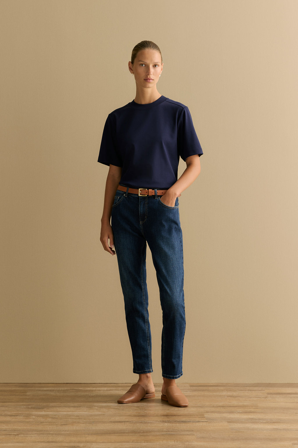 Cotton Modal Interlock T-Shirt