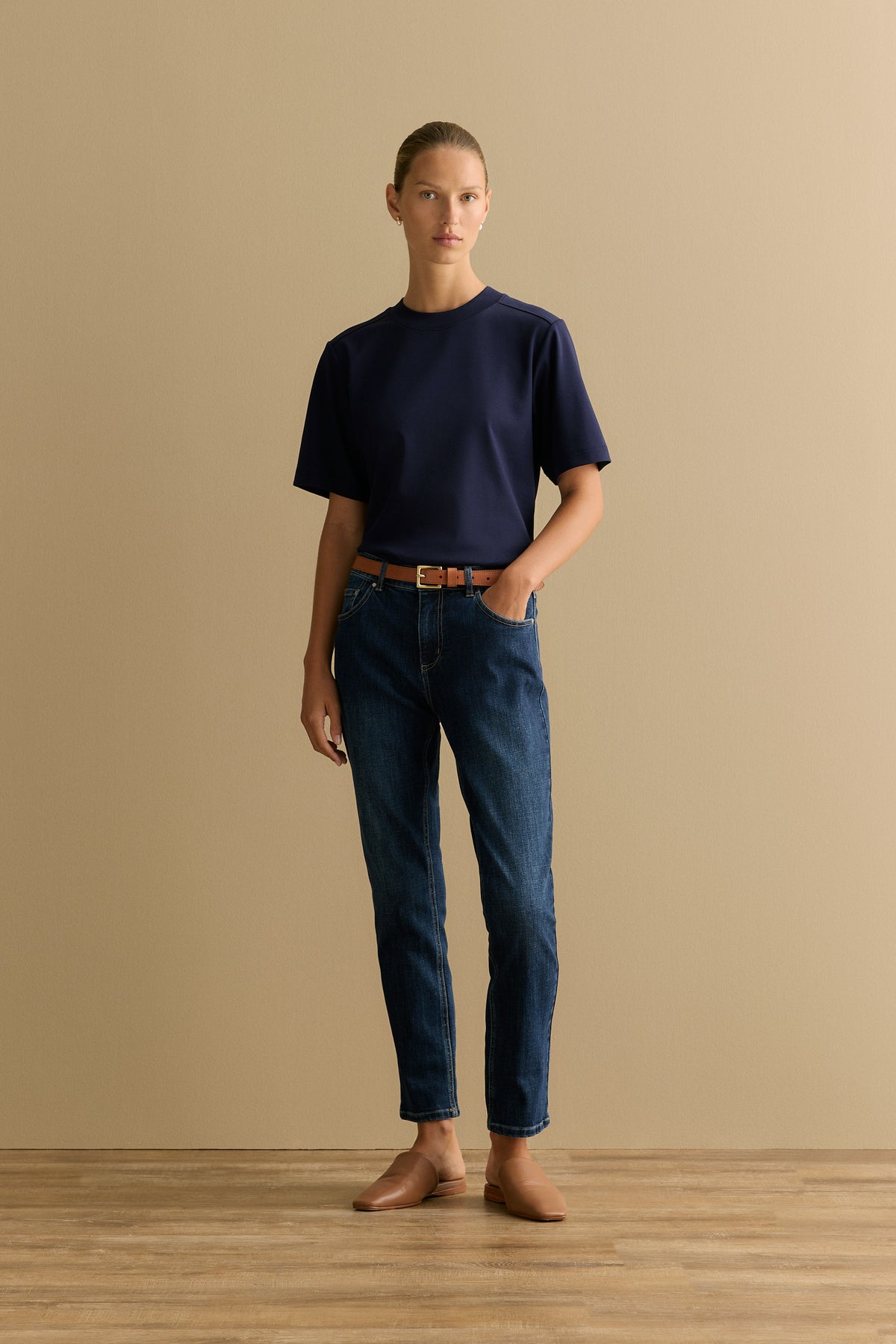 Cotton Modal Interlock T-Shirt