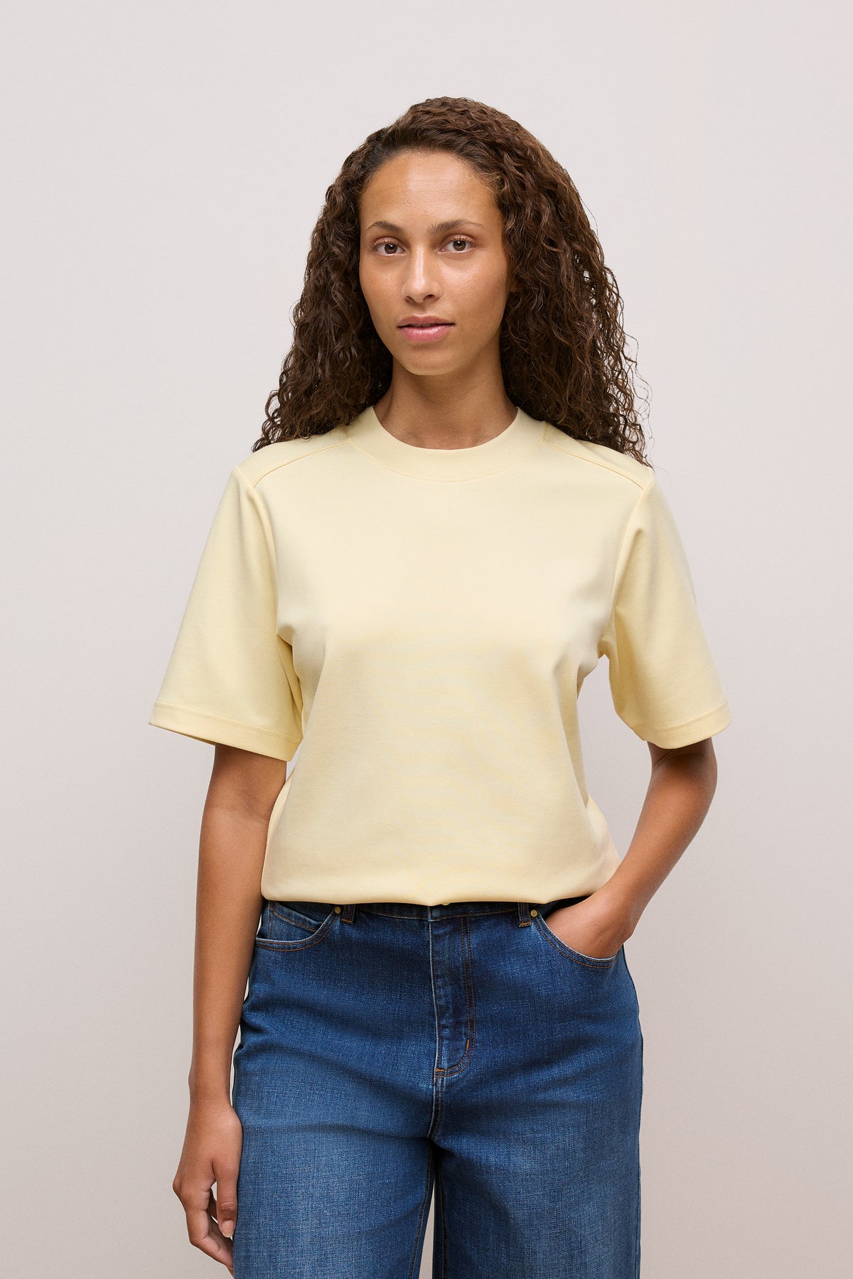 Cotton Modal Interlock T-Shirt