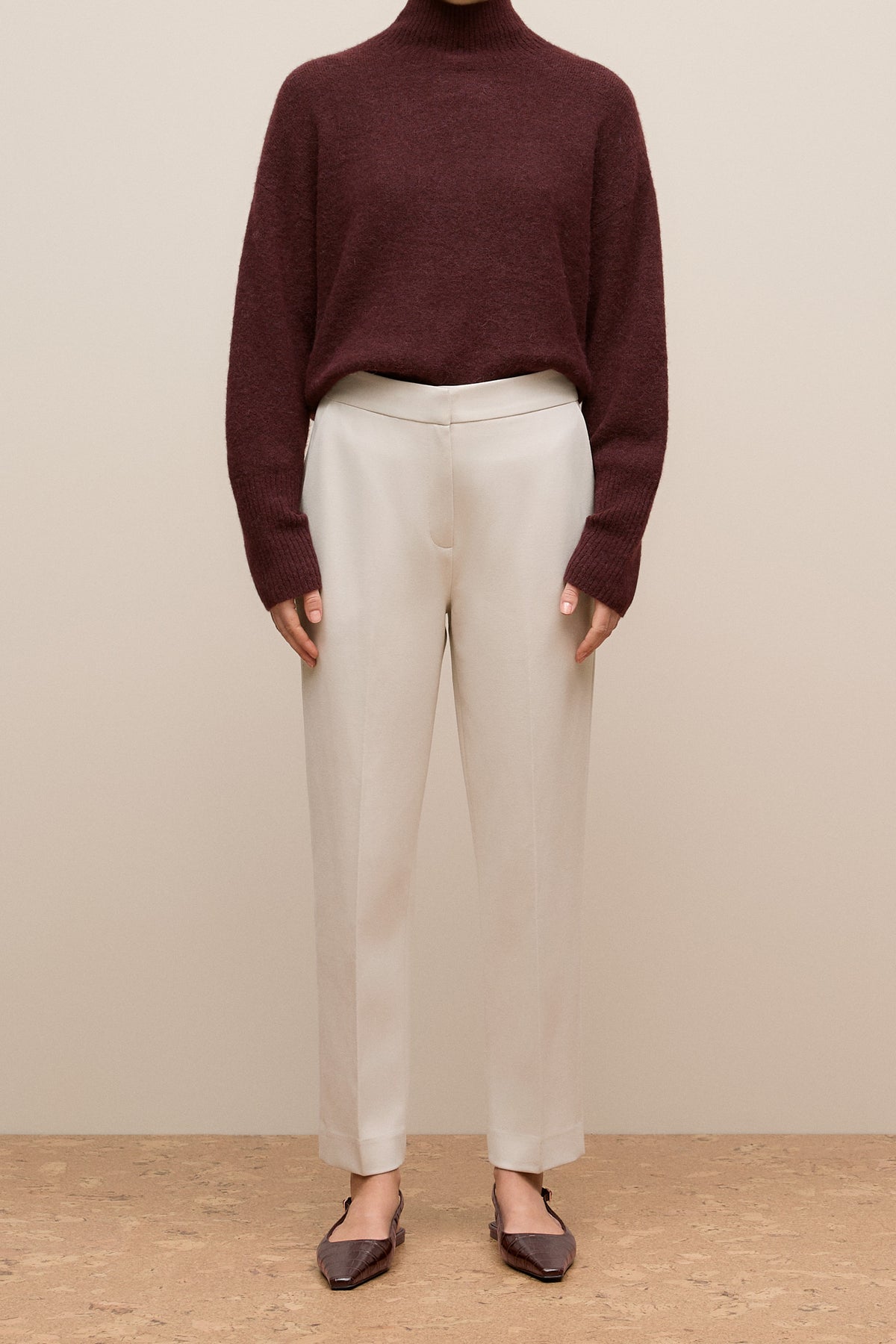 Ponte Tailored Slim Pant