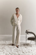 Pintucked Pull On Pant