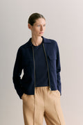 Merino Milano Zip Through Jacket