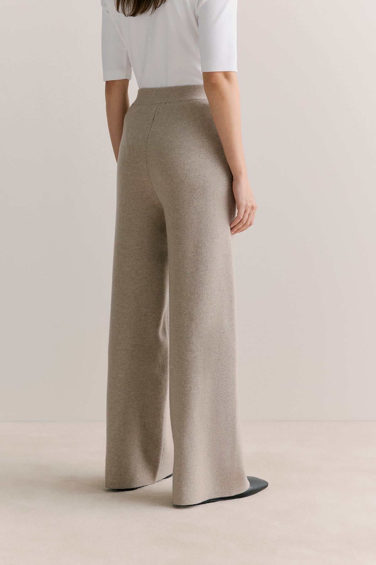 Merino Cashmere Pull On Pant