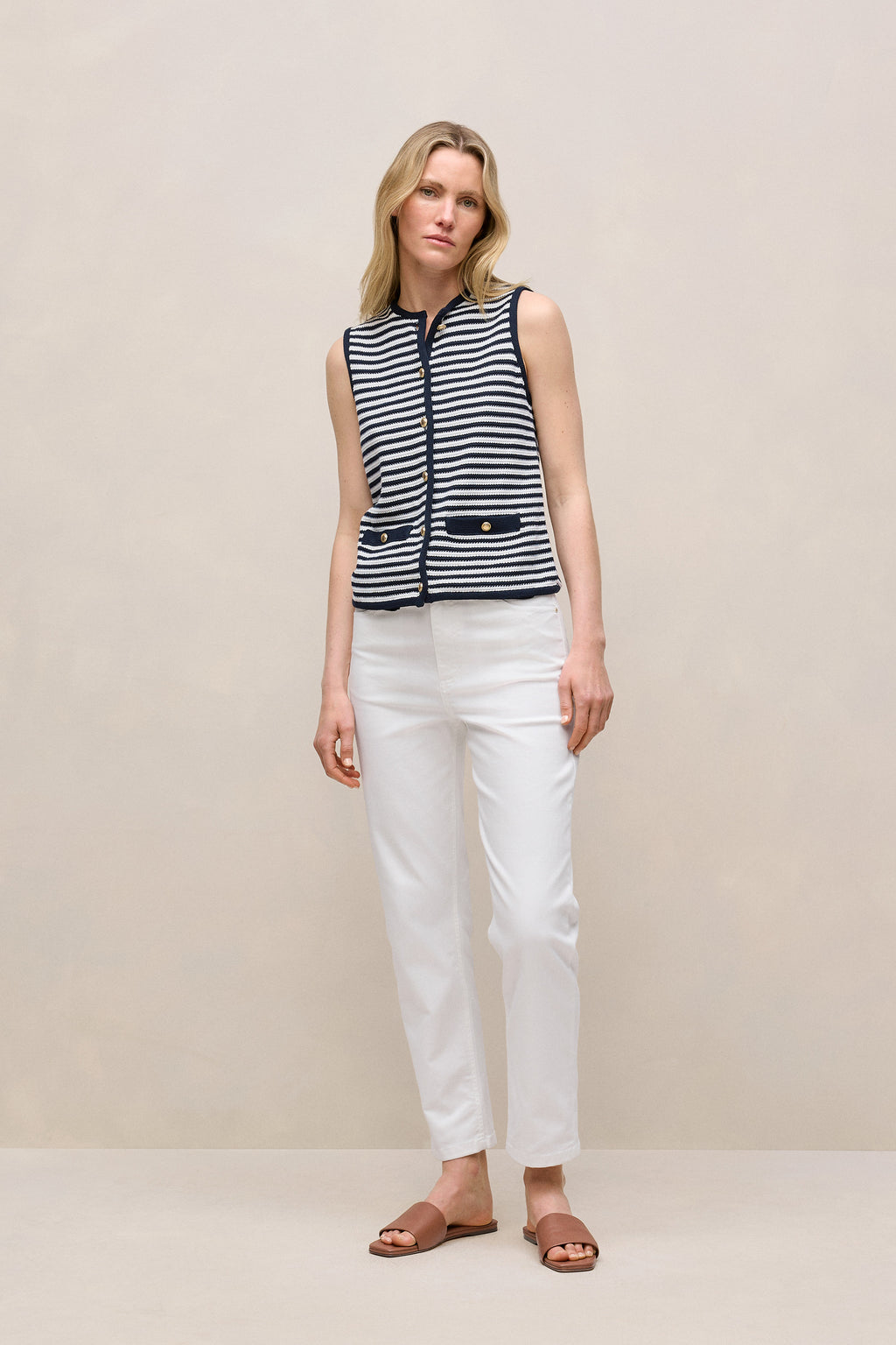 High Rise Straight Leg Jean