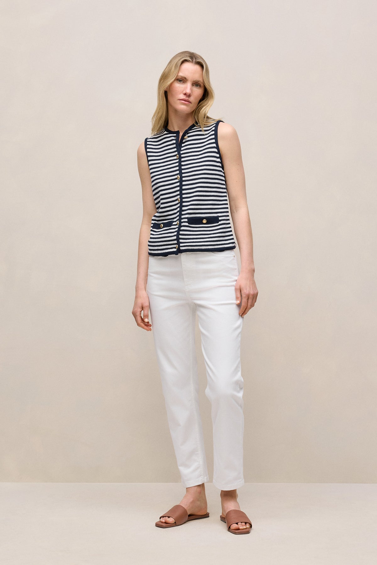 High Rise Straight Leg Jean