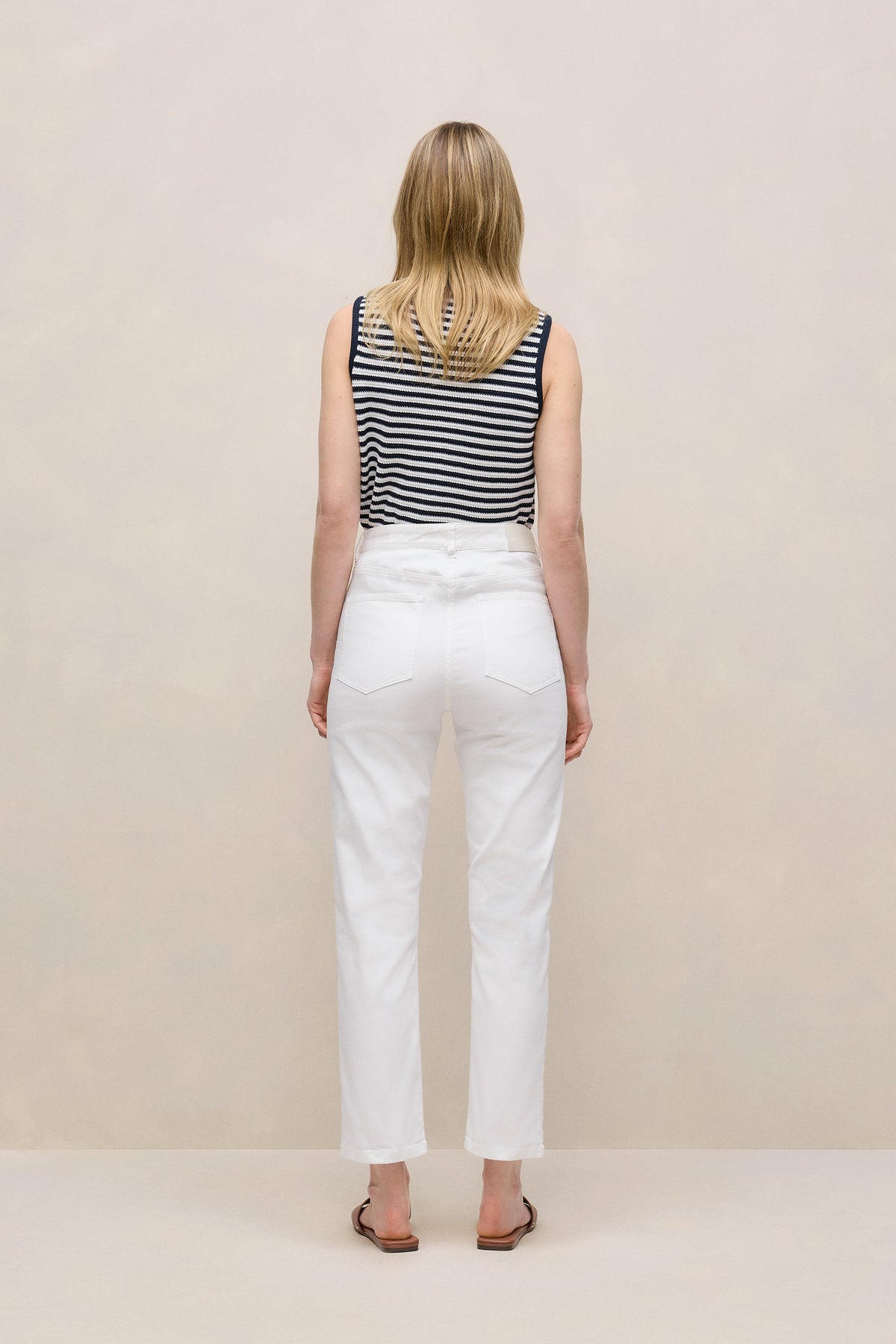 High Rise Straight Leg Jean
