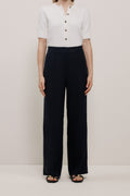 Linen Pintucked Pant