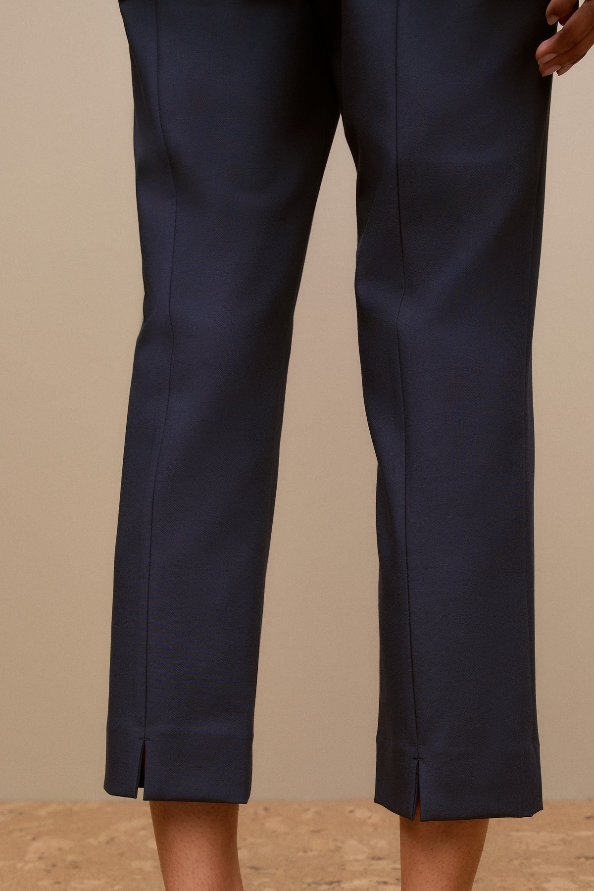 Bi-Stretch Split Hem Pant