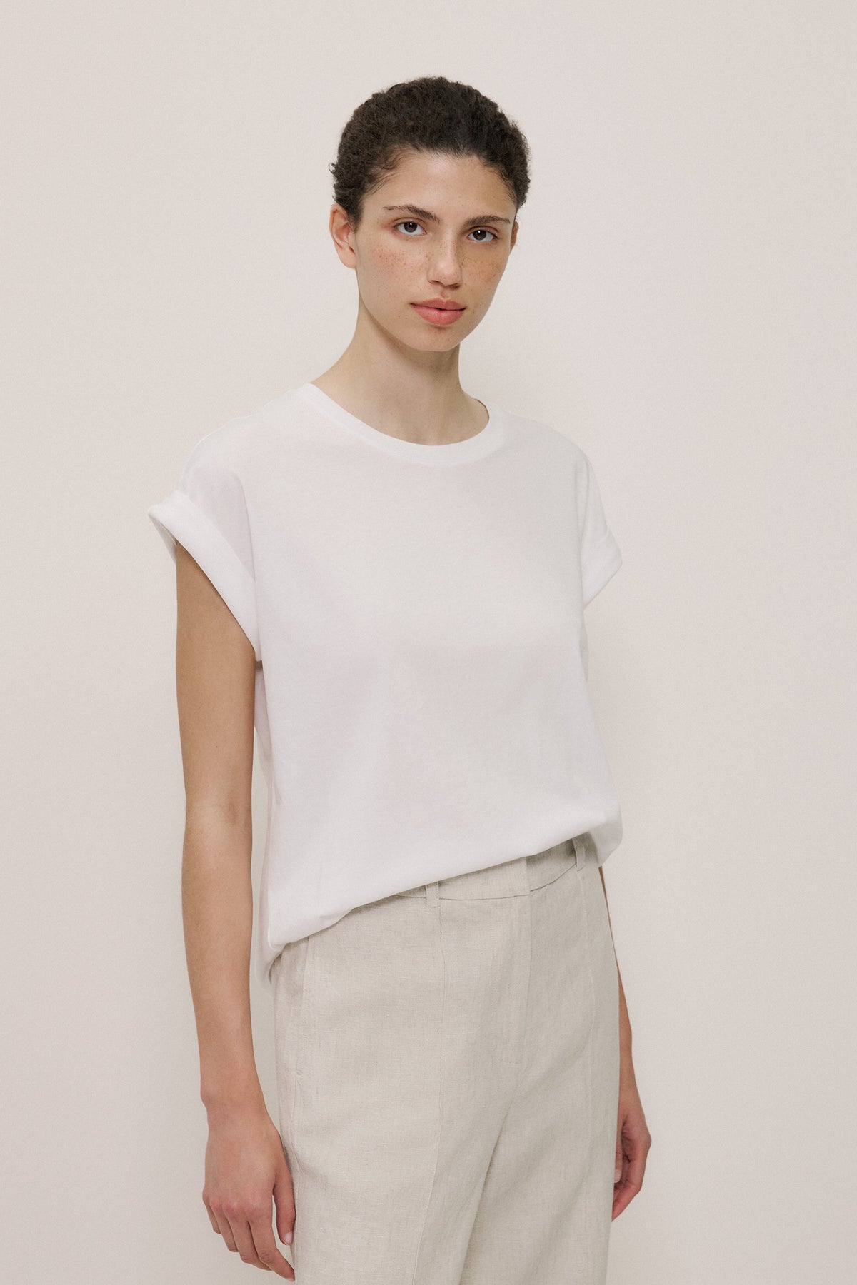 Australian Cotton Cuff Sleeve T-Shirt