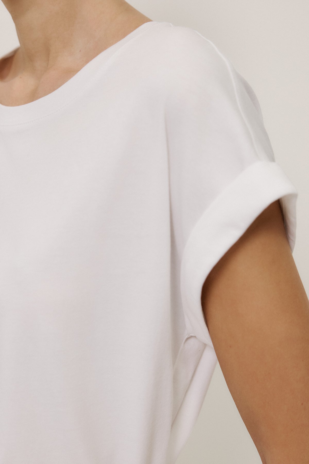 Australian Cotton Cuff Sleeve T-Shirt