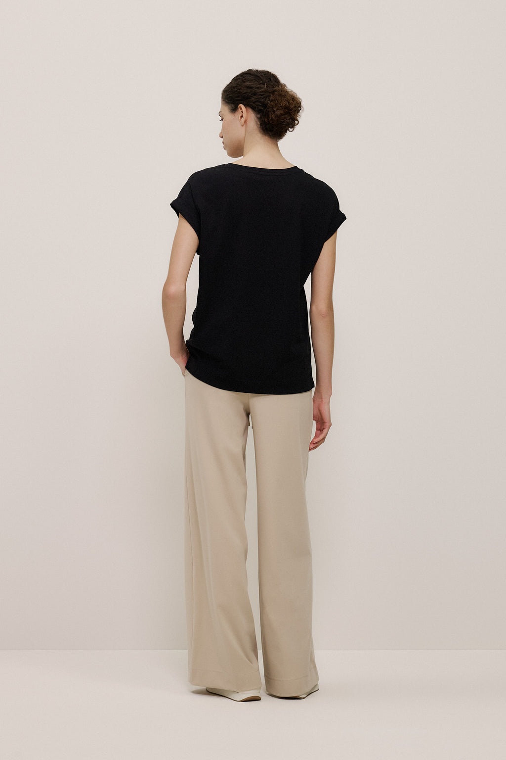 Australian Cotton Cuff Sleeve T-Shirt