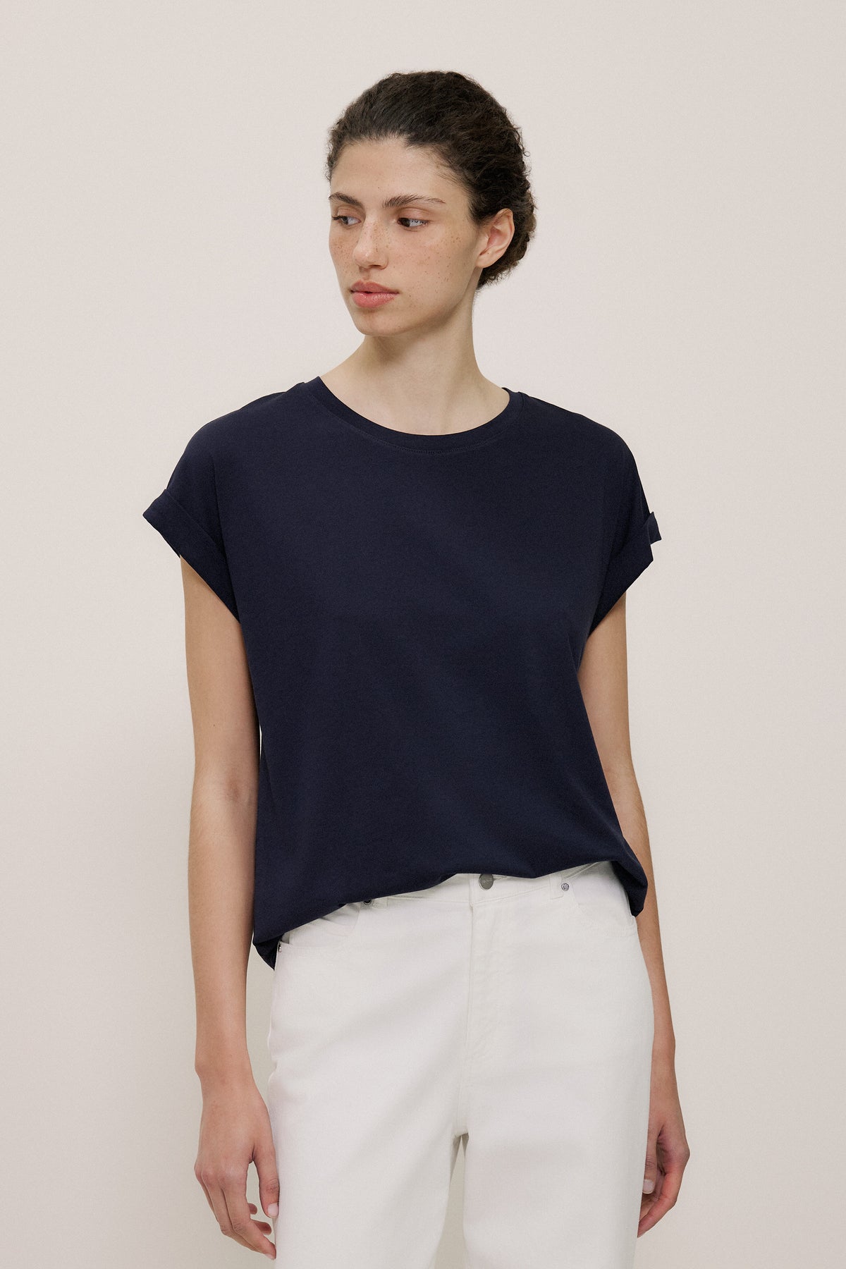 Australian Cotton Cuff Sleeve T-Shirt