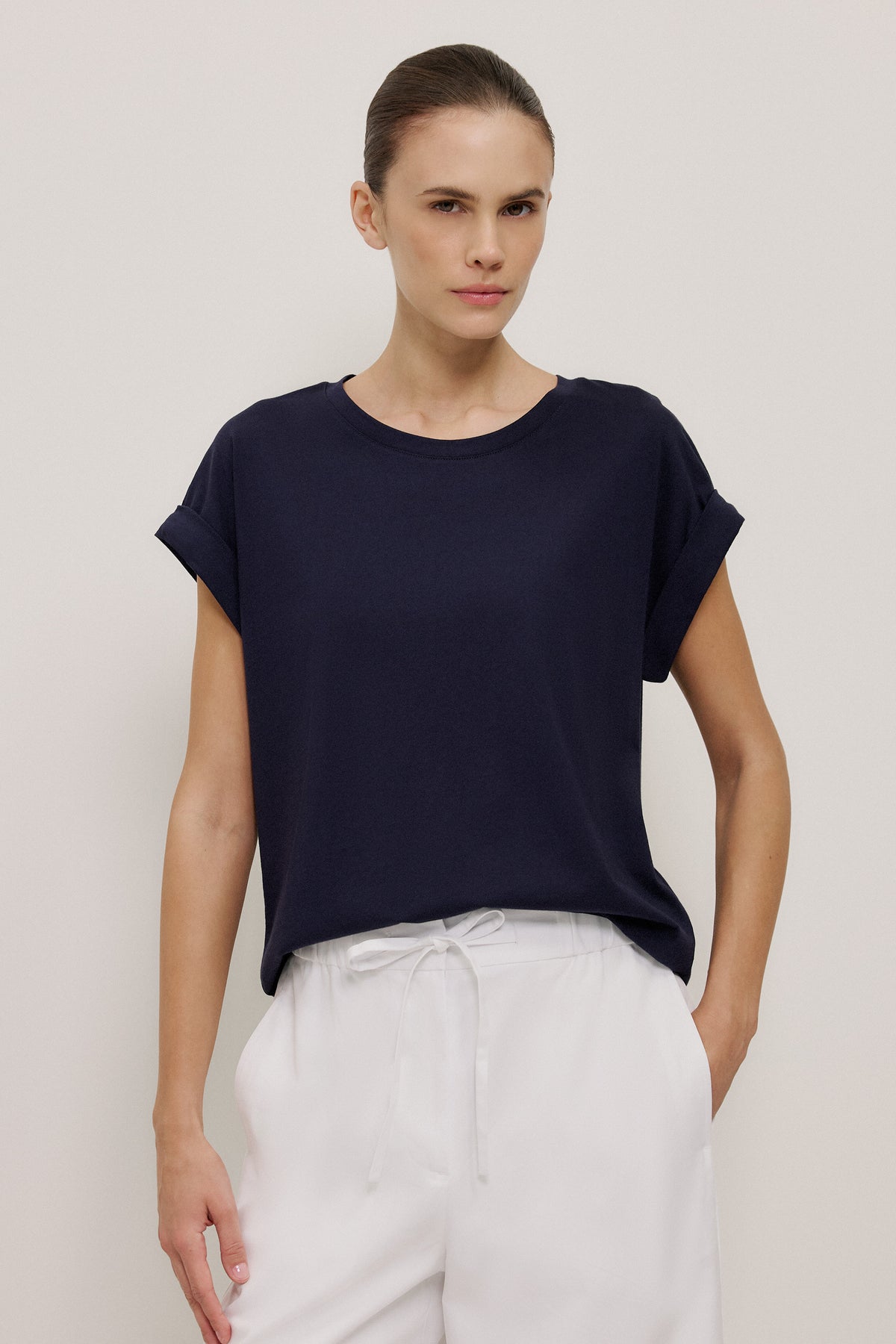 Australian Cotton Cuff Sleeve T-Shirt