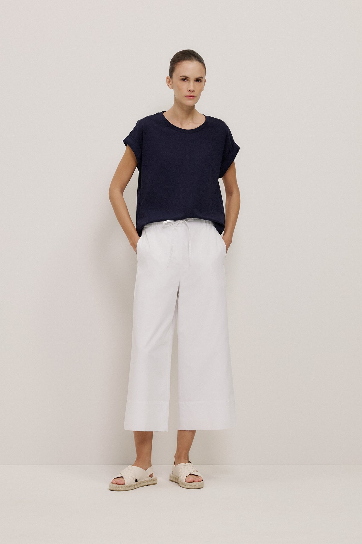 Australian Cotton Cuff Sleeve T-Shirt