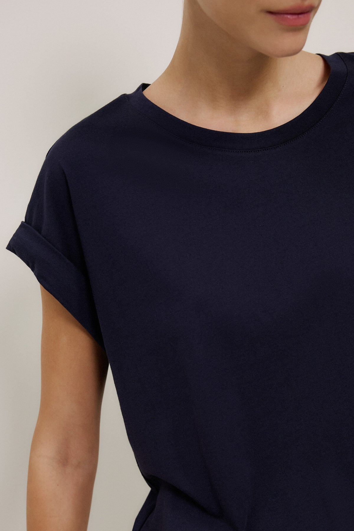 Australian Cotton Cuff Sleeve T-Shirt