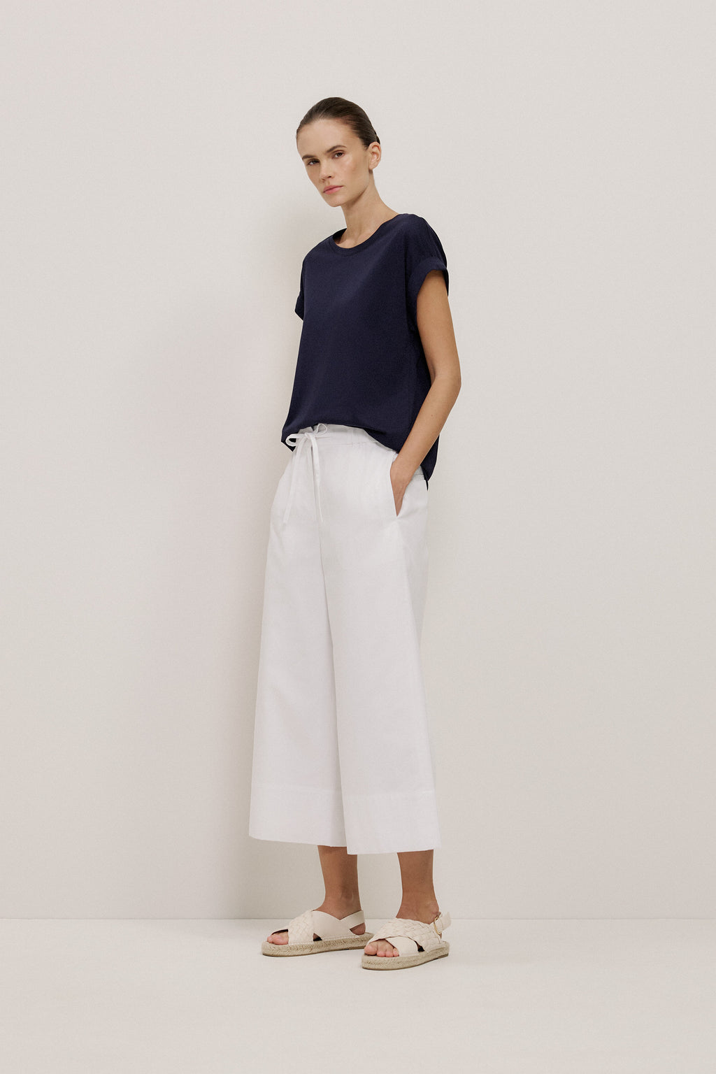 Australian Cotton Cuff Sleeve T-Shirt